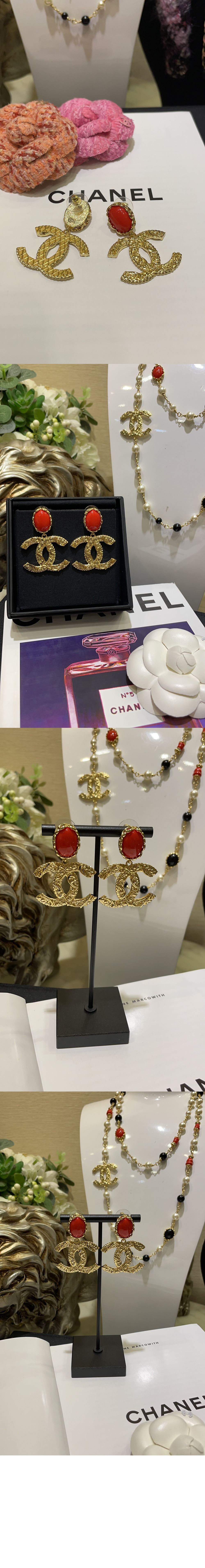 샤넬 Pendant 귀걸이 ABE632