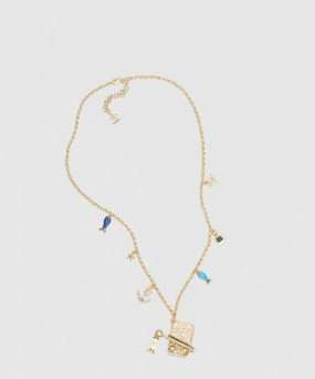 샤넬 Long Pendant 목걸이 ABF041