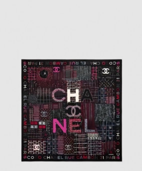 샤넬 스퀘어 스카프 AA8619