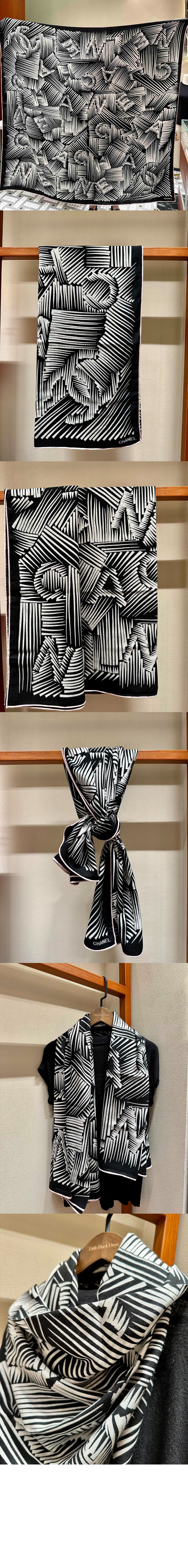 샤넬 스퀘어 스카프 AA9978