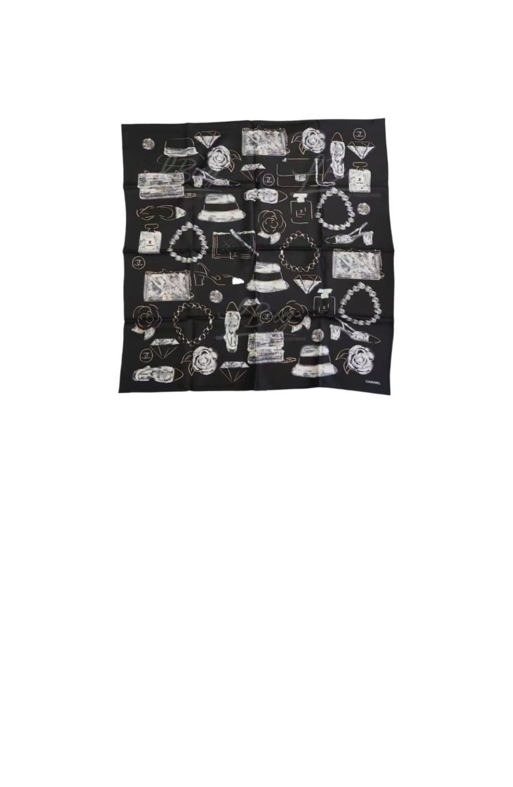 샤넬 스퀘어 스카프 AA9027