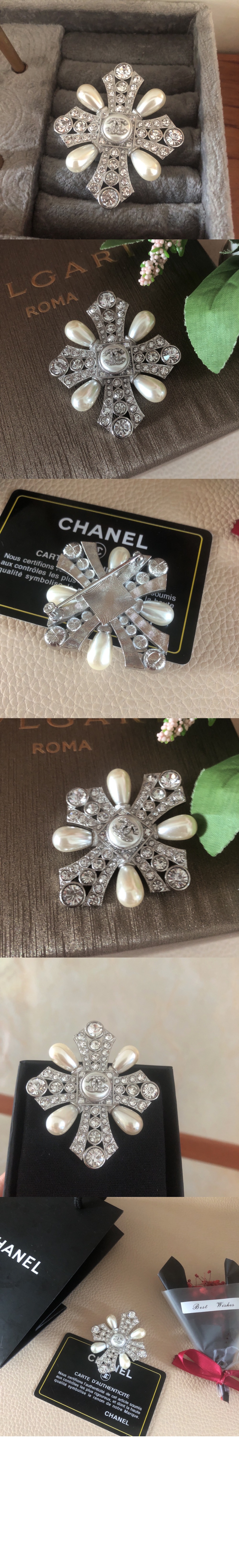 샤넬 브로치 ABA642