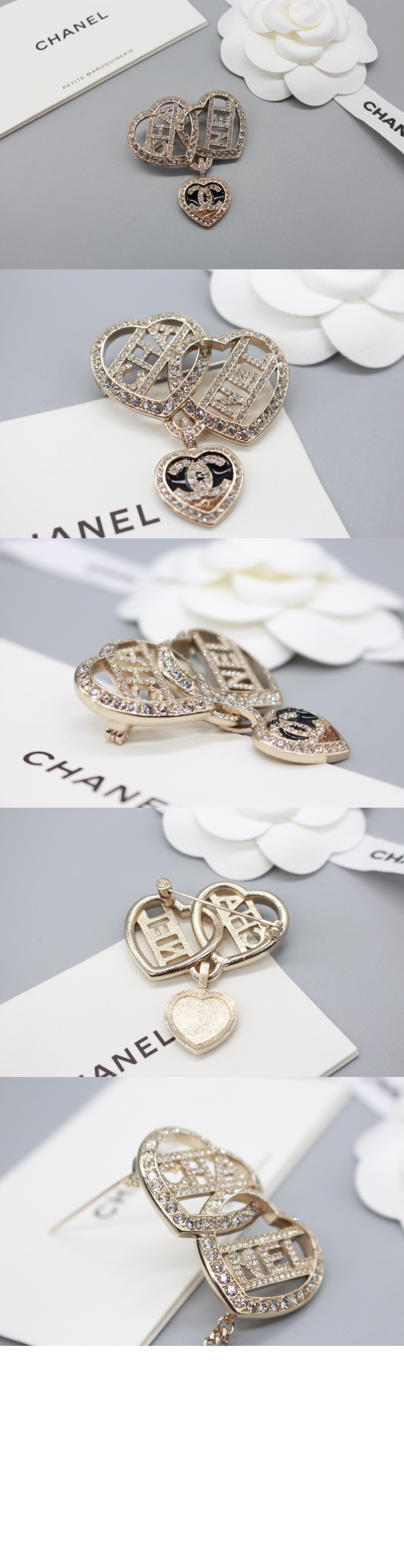 샤넬 브로치 ABB656