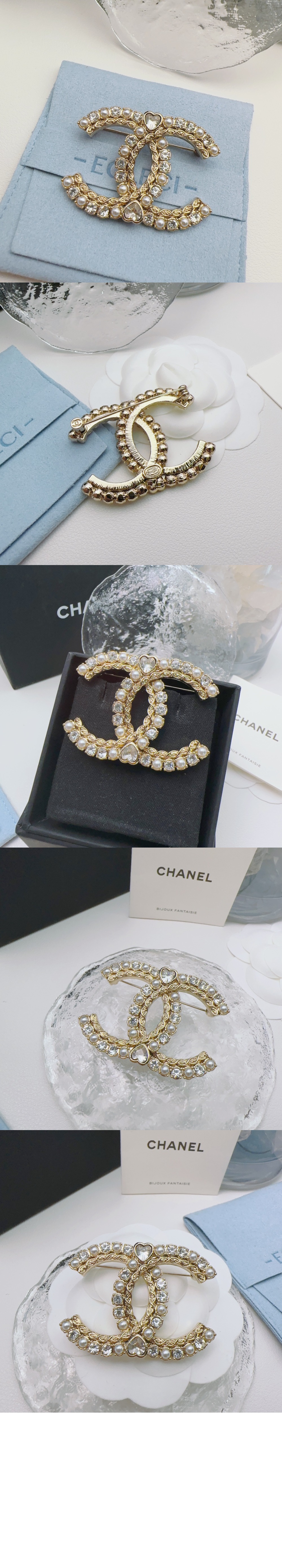 샤넬 브로치 ABC607