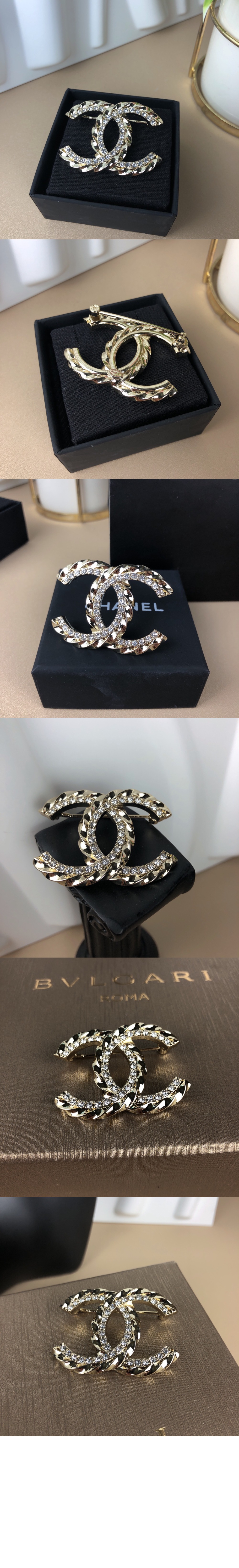 샤넬 브로치 ABA714