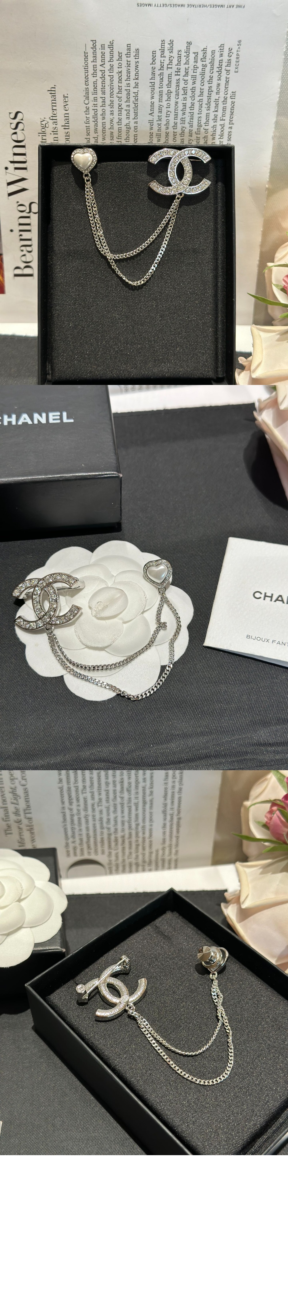 샤넬 브로치 ABB622