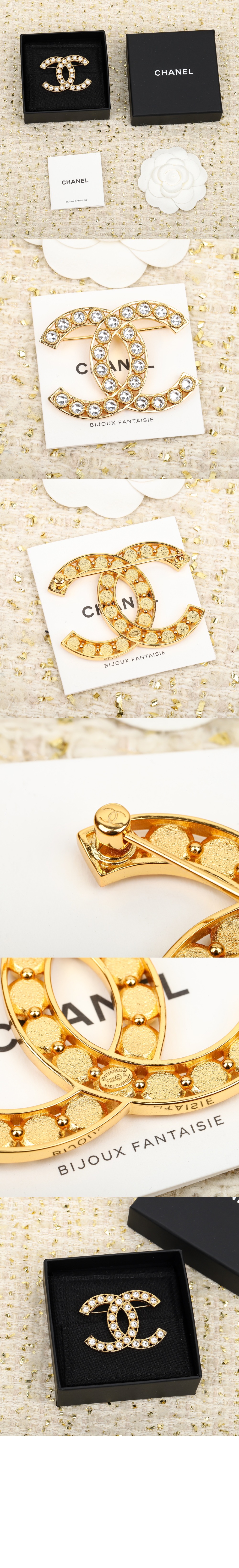샤넬 브로치 AB8938