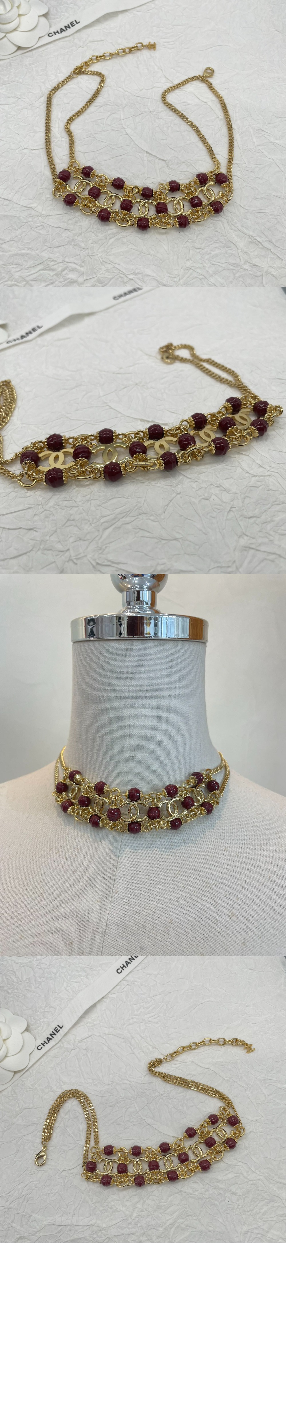 샤넬 목걸이 ABB017