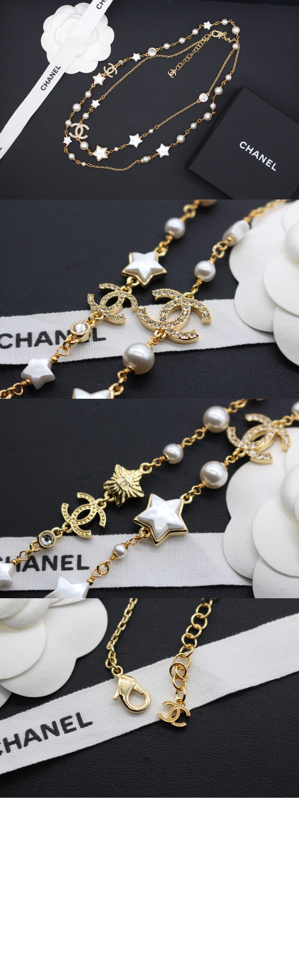 샤넬 목걸이 ABC412