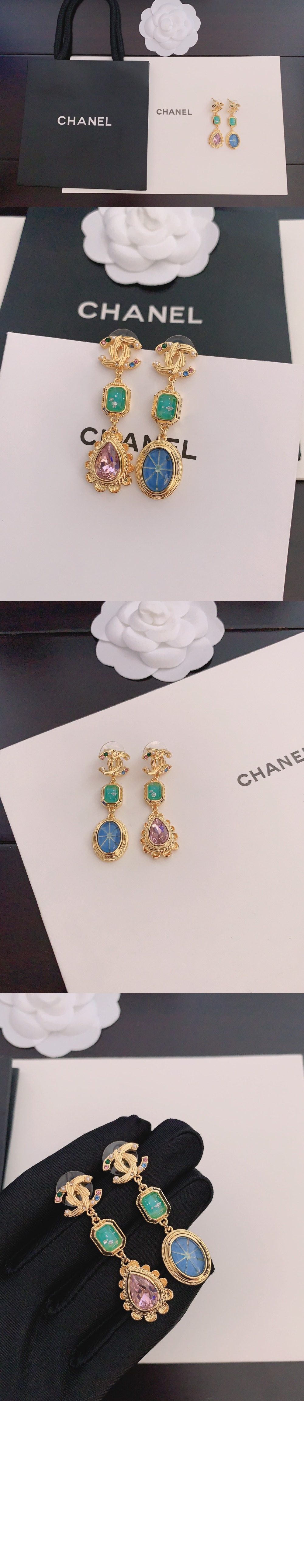 샤넬 귀걸이 AB9632