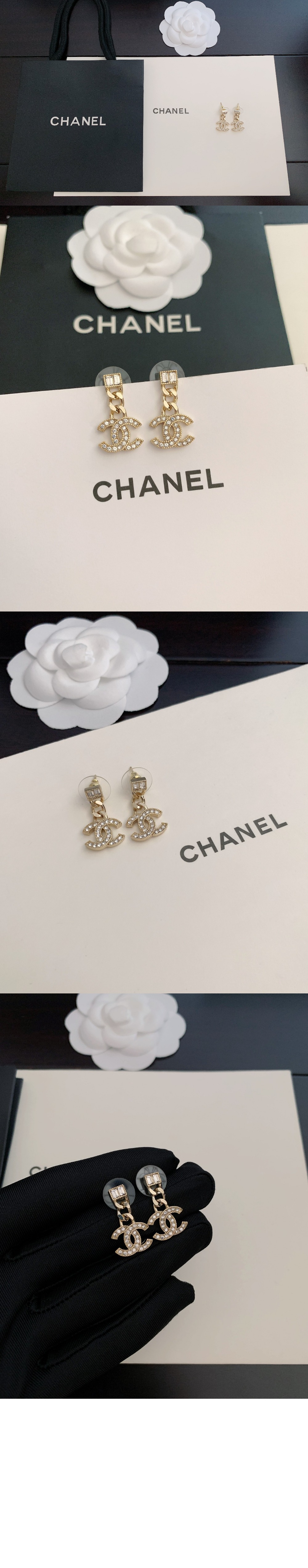 샤넬 귀걸이 AB9352