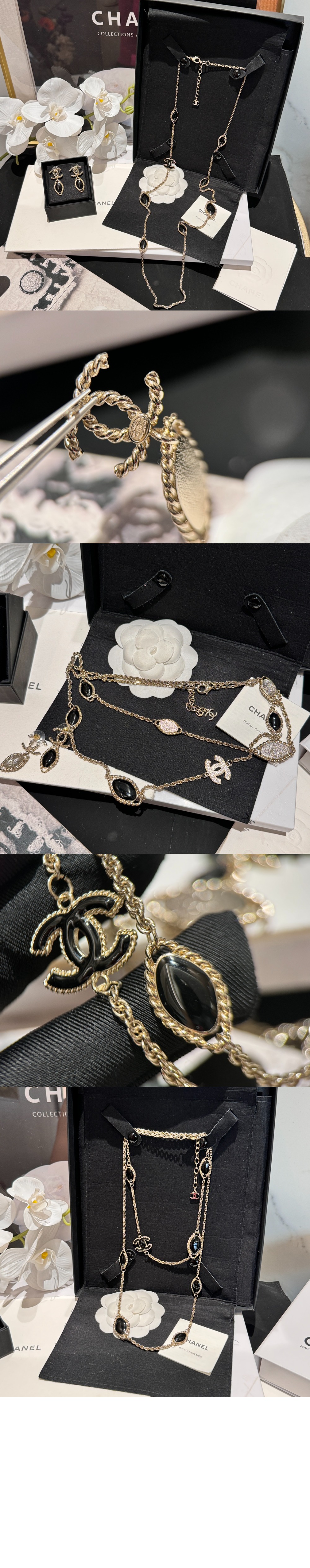 샤넬 목걸이 ABC518