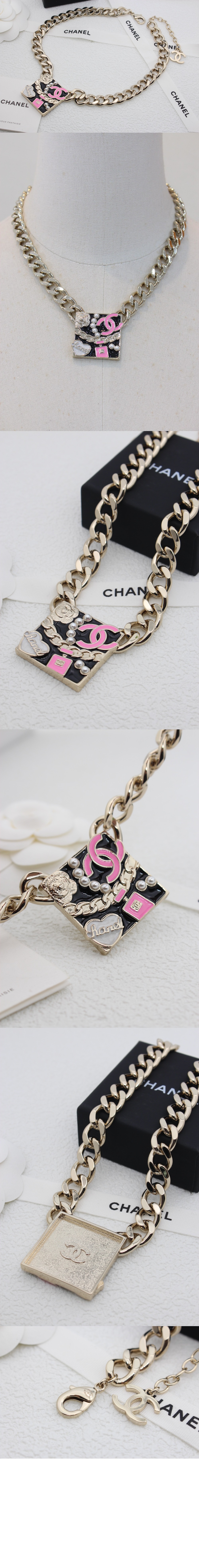 샤넬 목걸이 ABC518