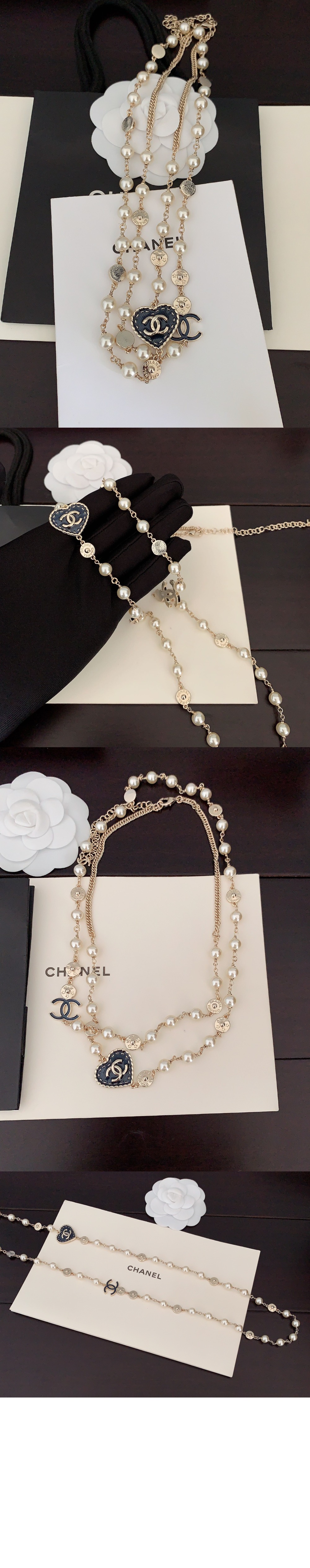 샤넬 목걸이 ABC707