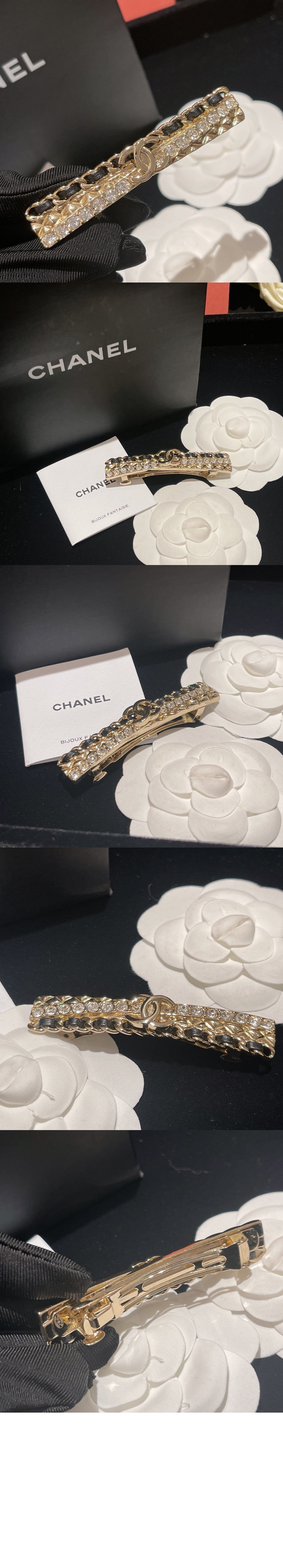 샤넬 헤어 클립 AB8613