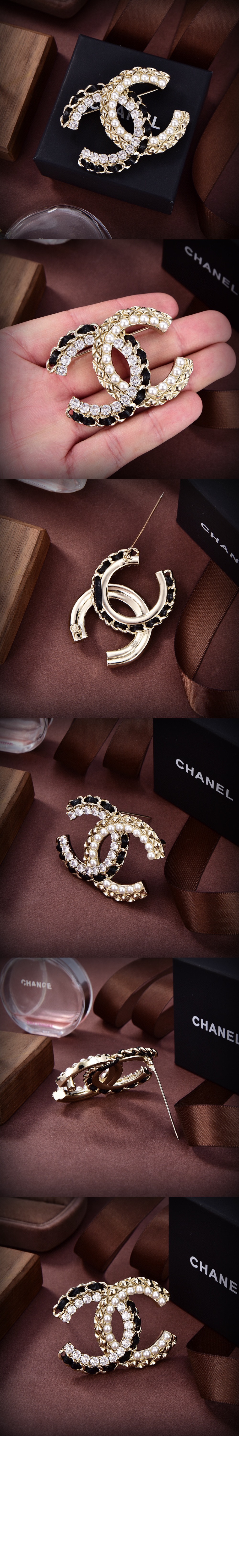 샤넬 브로치 AB8610