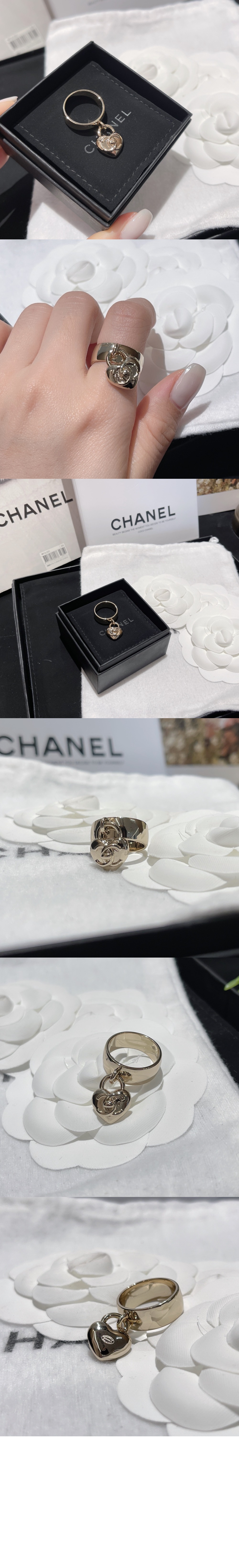 샤넬 반지 AB9130