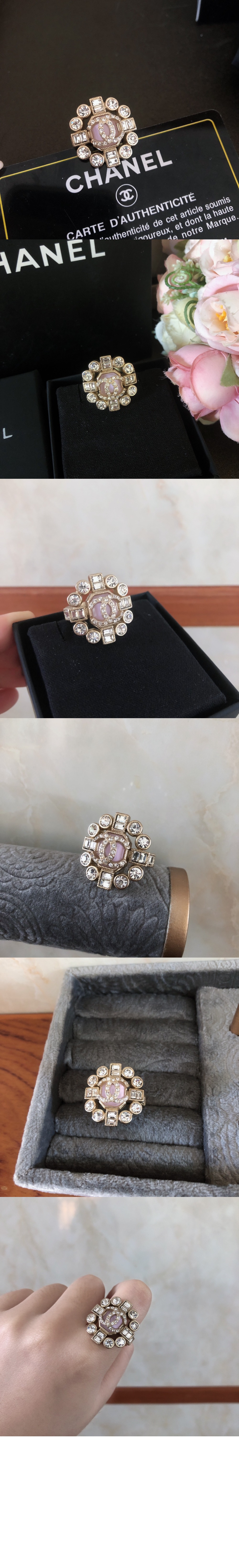 샤넬 반지 AB9353