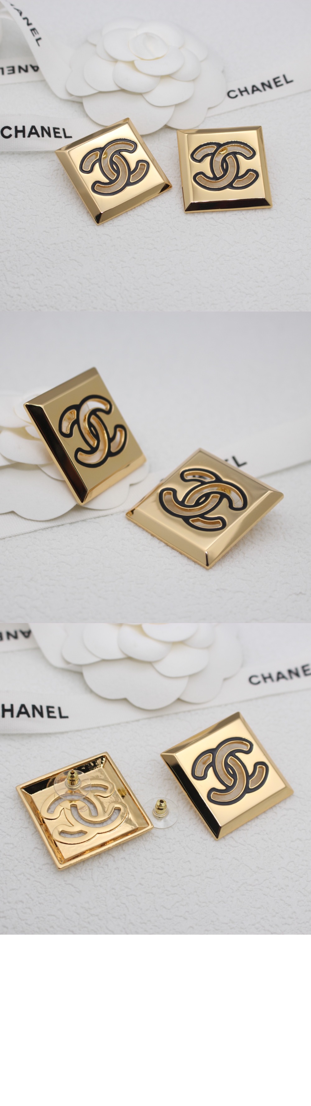 샤넬 이어링 ABD655