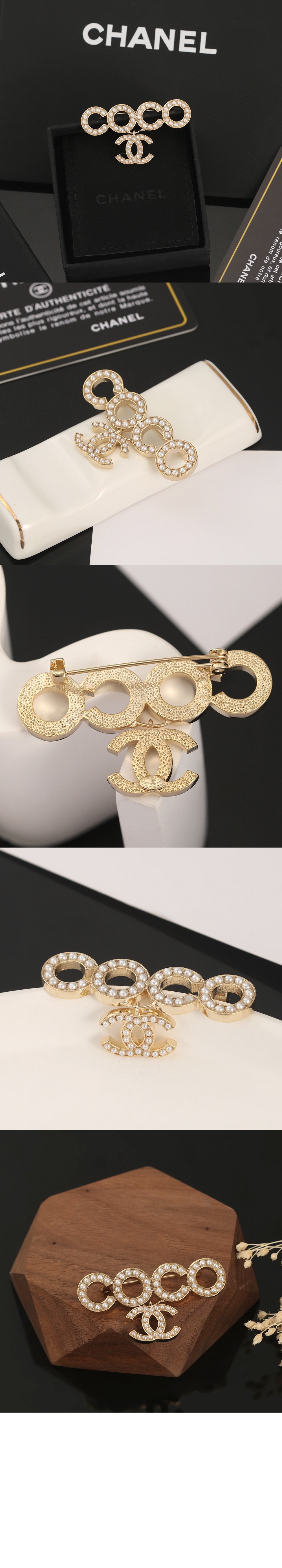 샤넬 브로치 AB5646