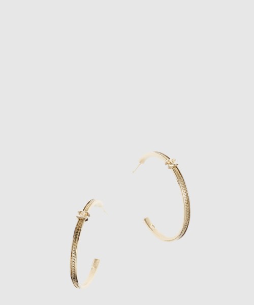 샤넬 후프 이어링 ABE246