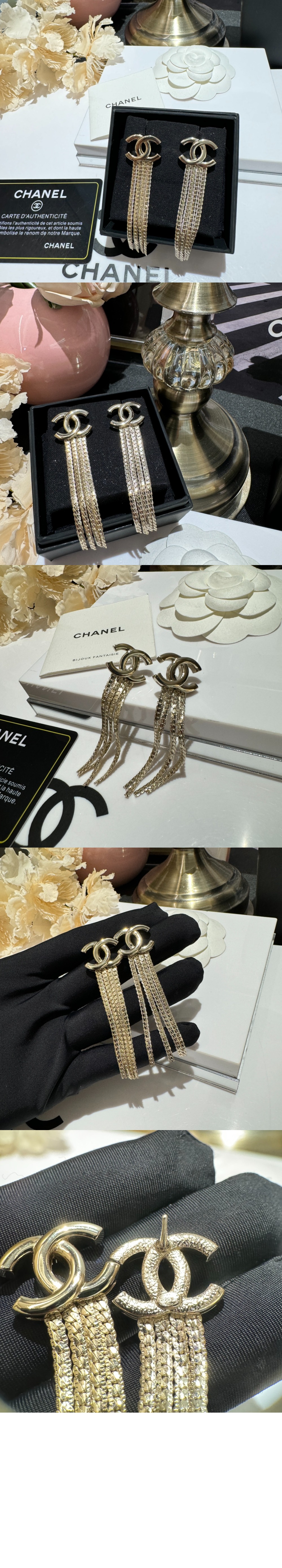 샤넬 귀걸이 ABE244