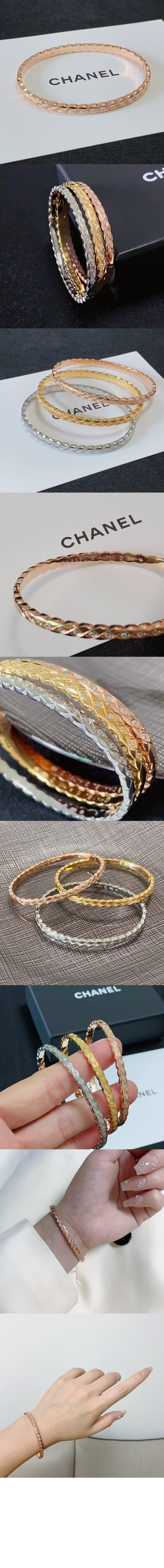 샤넬 브레이슬릿 팔찌 J12327