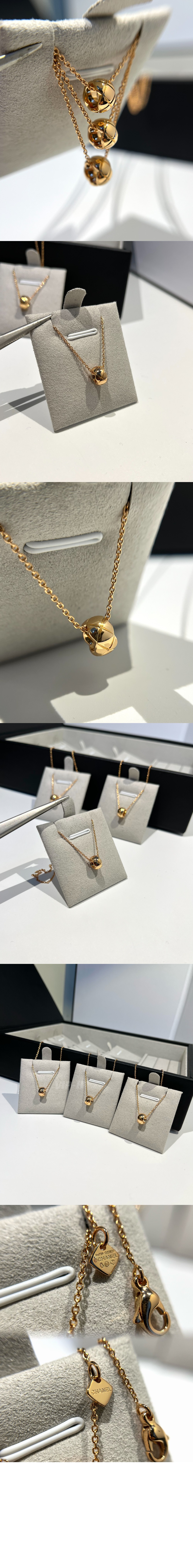 샤넬 코코크러쉬 목걸이 J12307