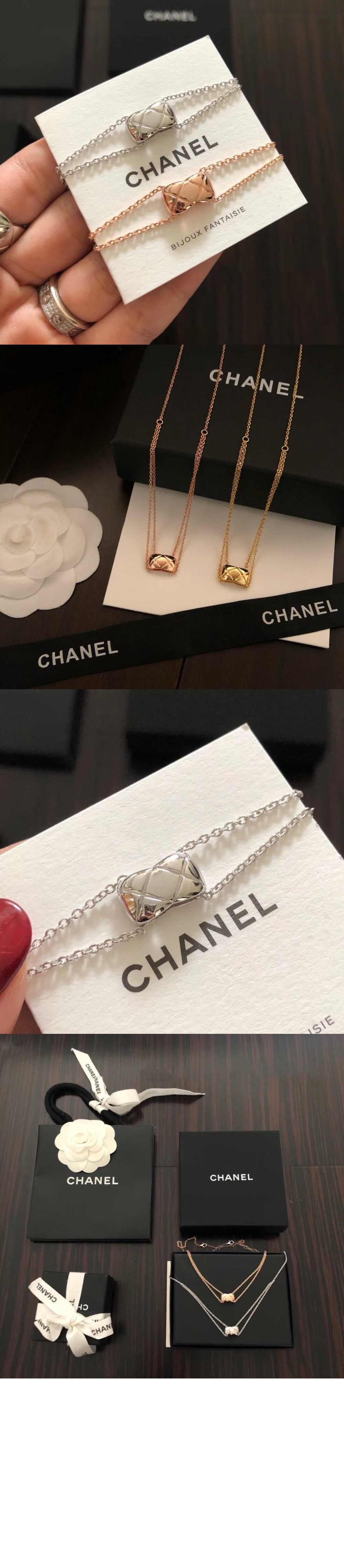 샤넬 코코크러쉬 목걸이 J11360