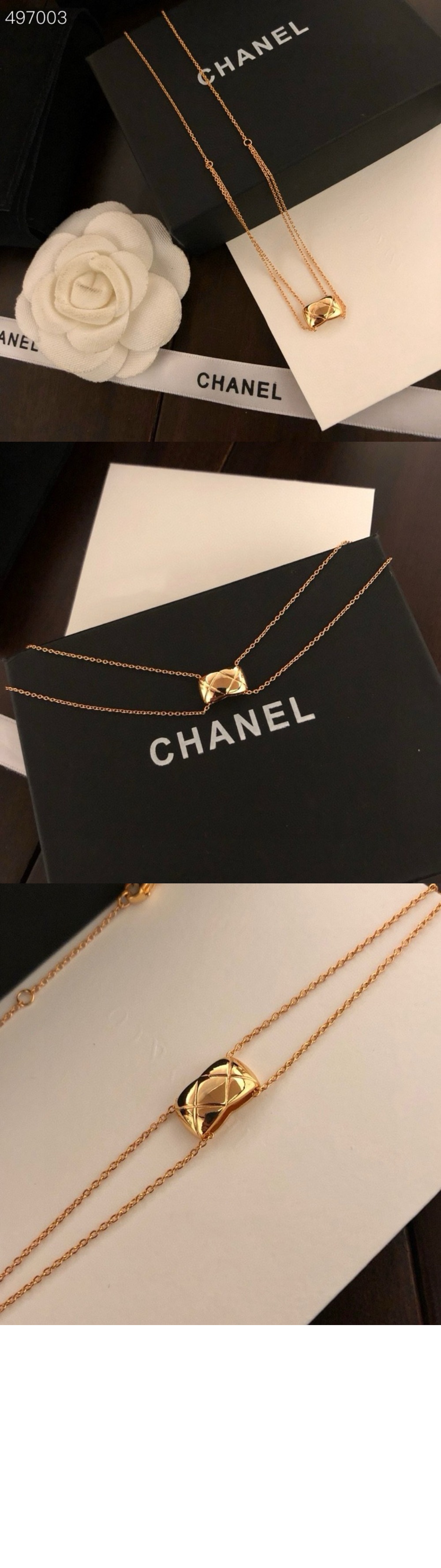 샤넬 코코크러쉬 목걸이 J11360