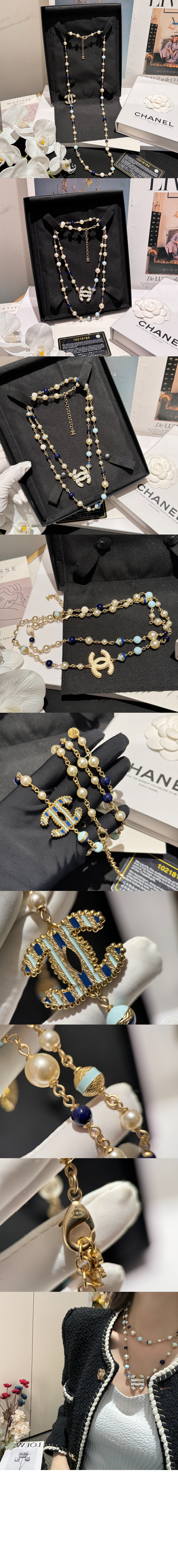 샤넬 롱 네크리스 ABC923