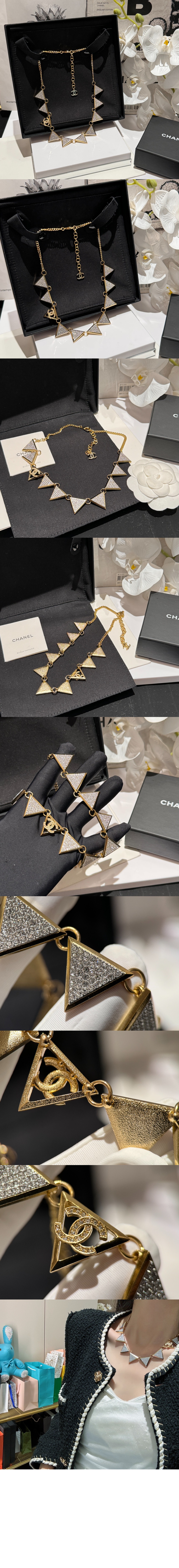 샤넬 네크리스 ABD536