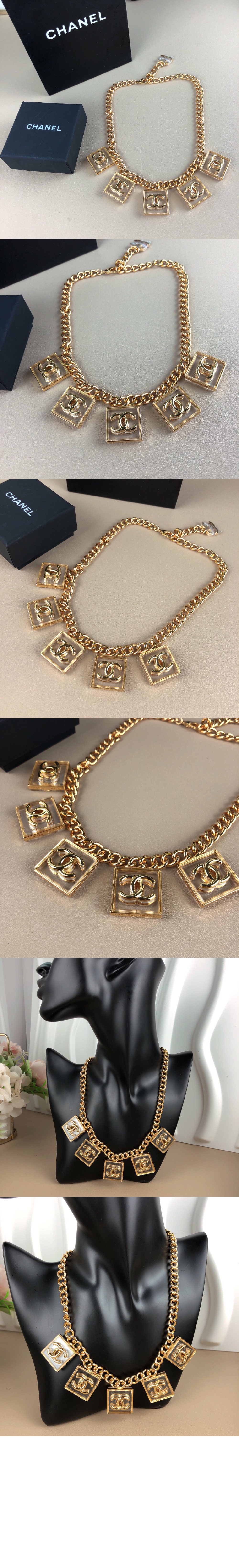 샤넬 목걸이 ABA652