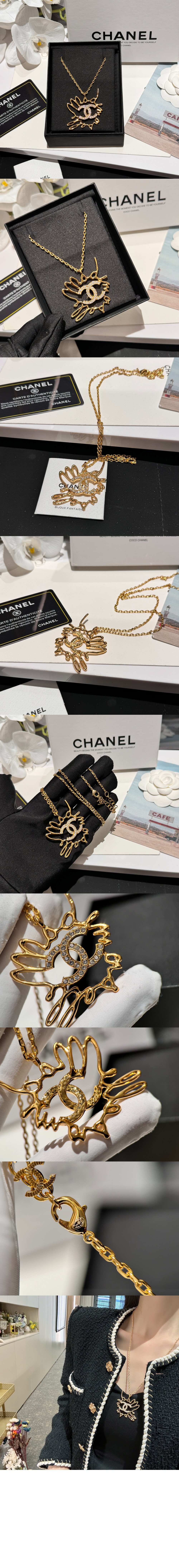 샤넬 목걸이 ABD422
