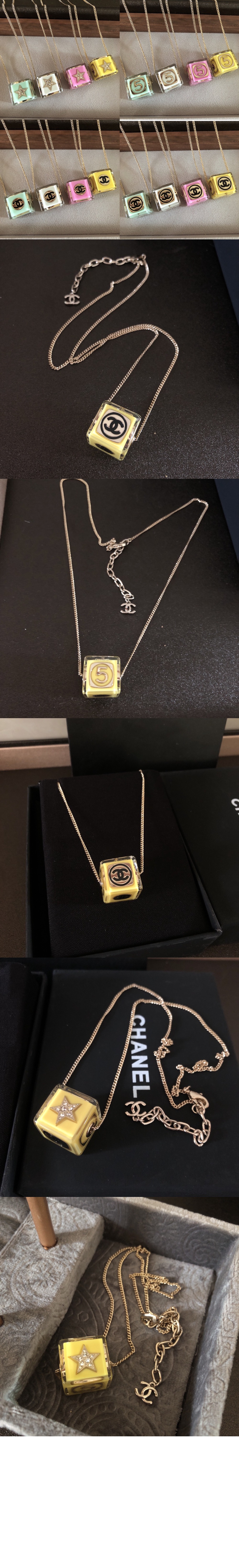 샤넬 네크리스 AB8437