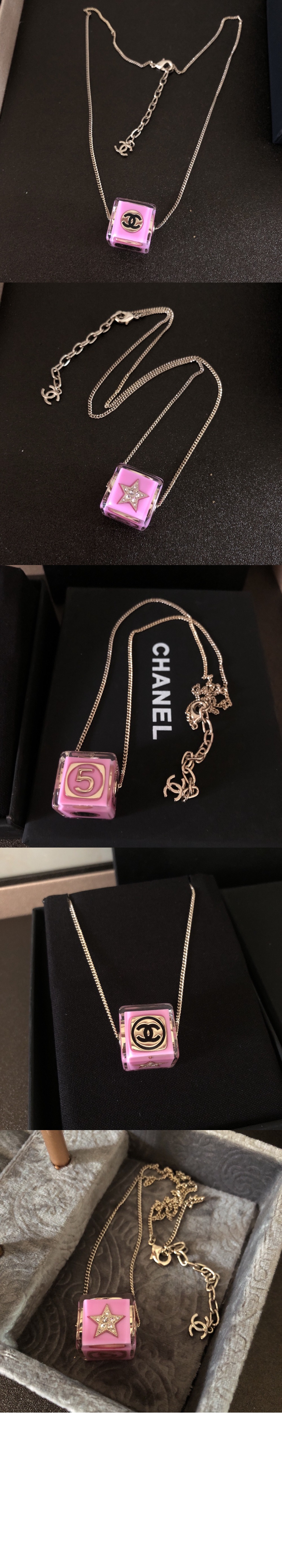 샤넬 네크리스 AB8437