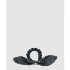 샤넬 CC 레더 헤어슈슈 AA8258