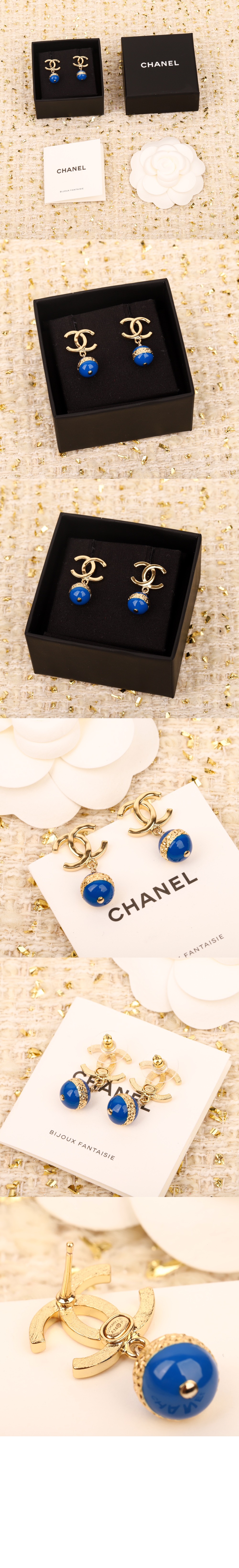 샤넬 펜던트 귀걸이 ABC914