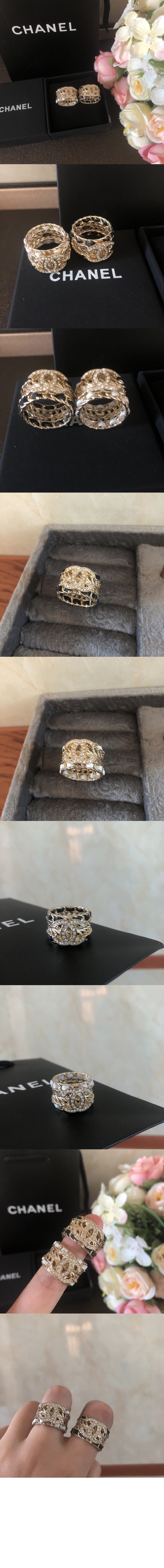 샤넬 반지 AB8325