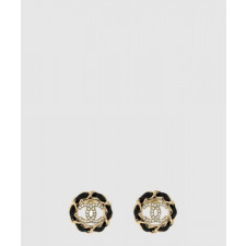 샤넬 CC 가죽체인 귀걸이 AB8297