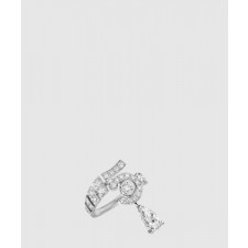 샤넬 N°5 DROP WHITE 골드 링 J64256