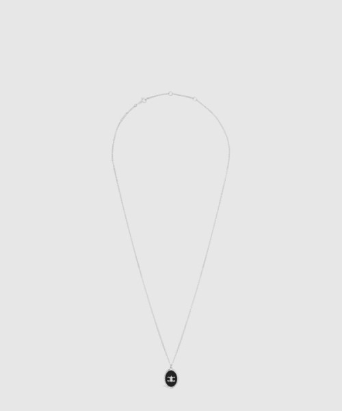 셀린느 트리옹프 드 리 메달 목걸이 461IW6