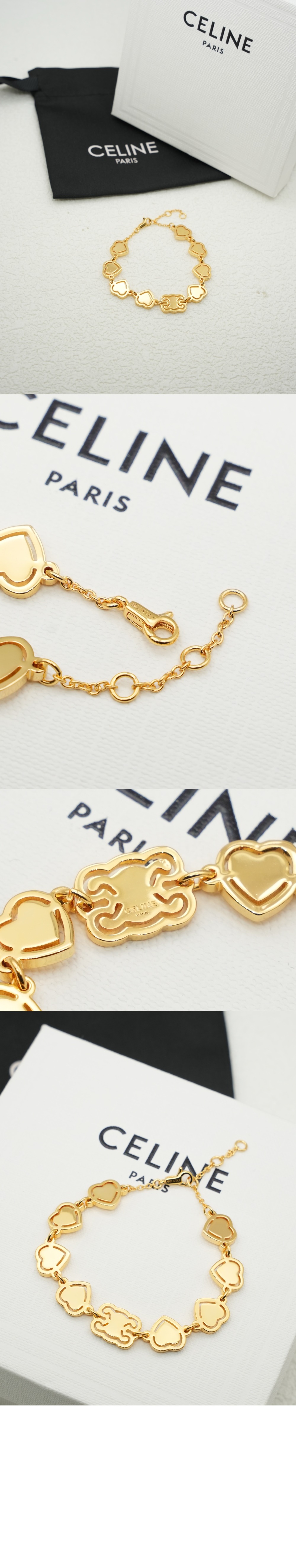 셀린느 미니 트리옹프 팔찌 461HF6