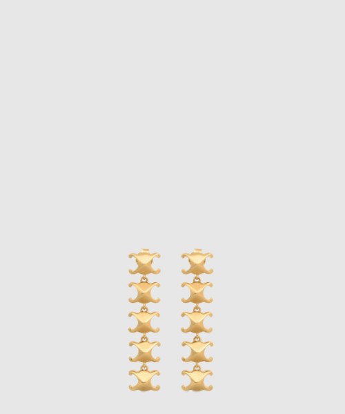 셀린느 트리옹프 스터드 롱 귀걸이 461FC6