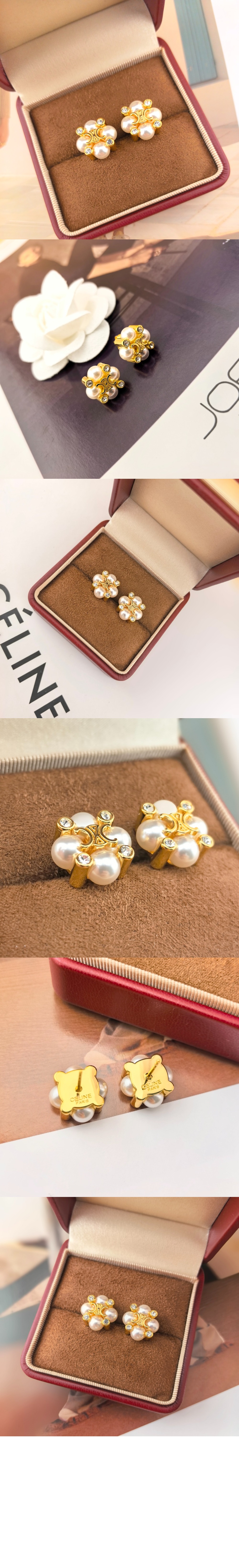 셀린느 레 페를르 스터드 461JY6