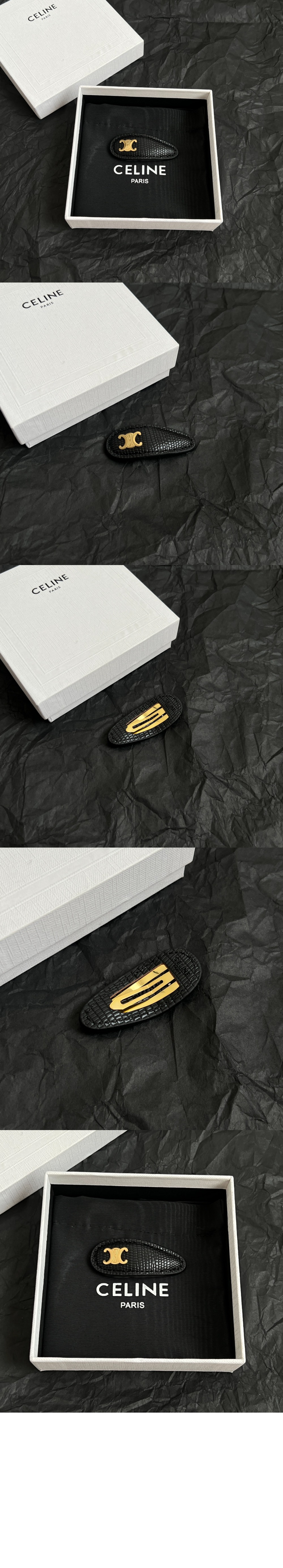 셀린느 스냅 헤어 클립 460TD4