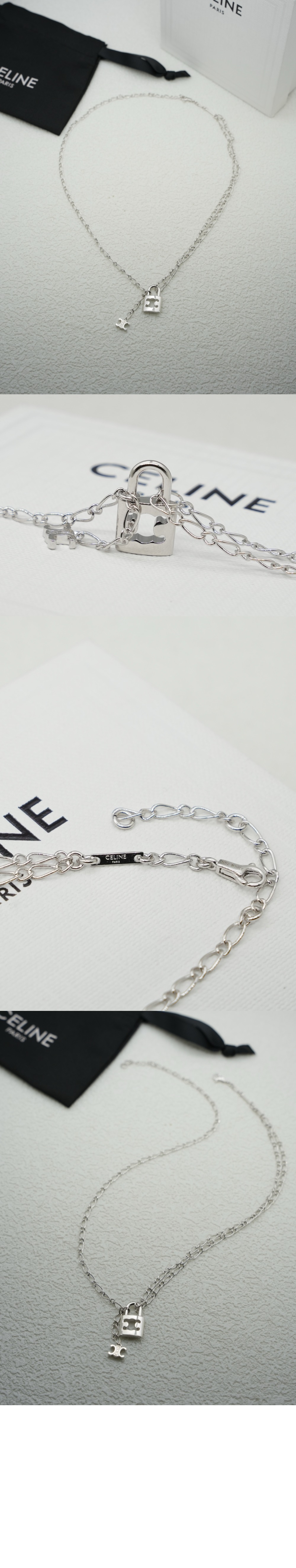 셀린느 트리옹프 락 목걸이 461HH6
