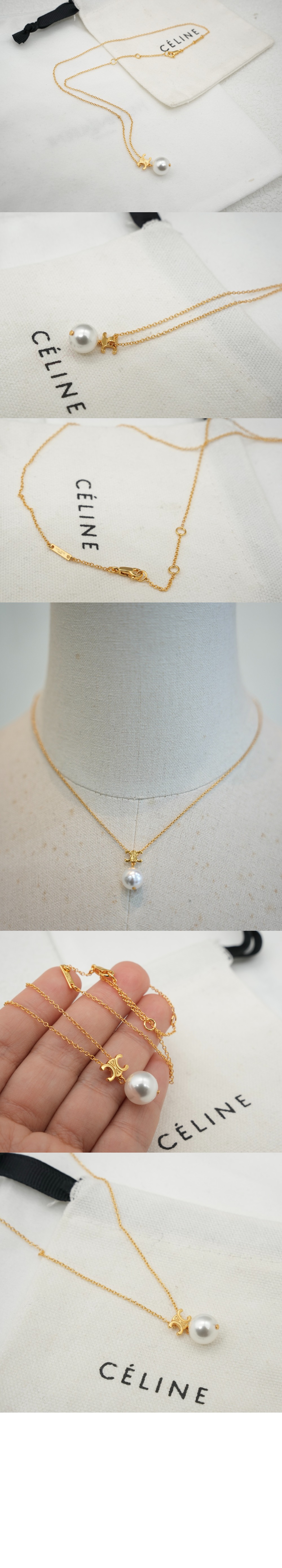 셀린느 레 페를르 목걸이 461GZ6