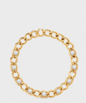 셀린느 수지 진주 목걸이 461FK6