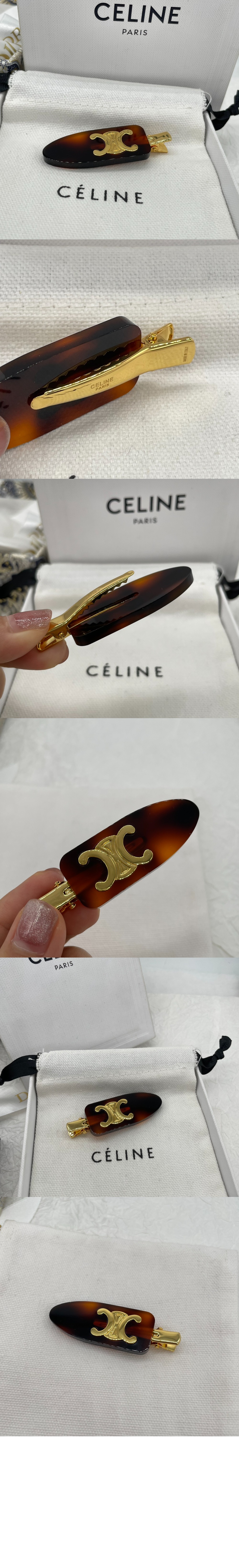 셀린느 헤어 클립 460MF6